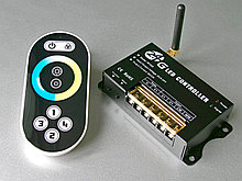 Контроллер MIX LN-RF8B (12/24V,192/384W, сенсорный)
