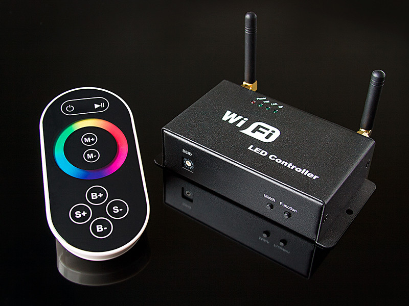 Контроллер LN-WiFi RGB 12/24V 144/288W (ПДУ)