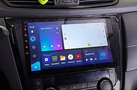 Штатная магнитола Parafar для Nissan Qashqai j11 2014+  на Android 13 (8/128Gb + 4G) 2К экран, поддержка 360