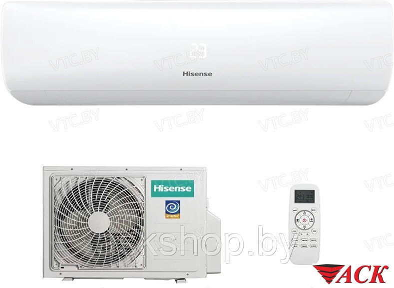 Кондиционер настенный Hisense CITY DC INVERTER AS-13UW4RYRCM0 трубы 1/4 +3/8