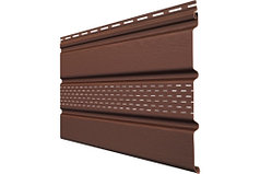 Софит Classic Grand Line частично перфорированный коричневый (3,0м) Шоколадный