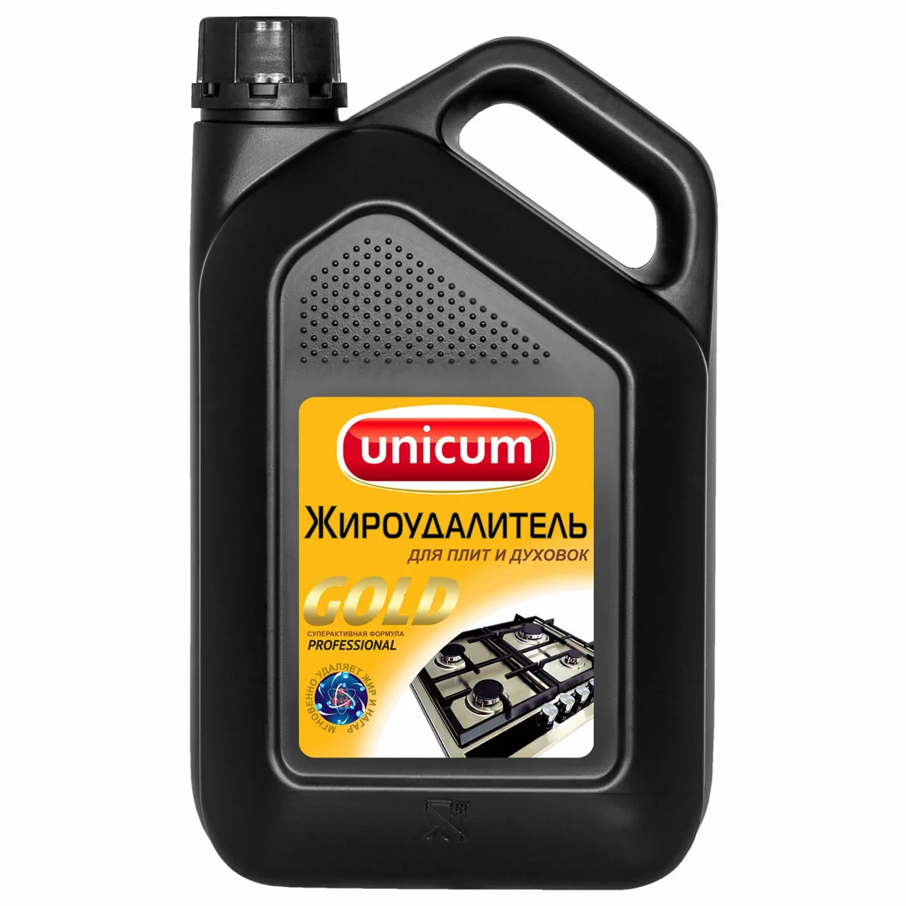 Средство для чистки плит и духовок жироудалитель UNICUM PROFESSIONAL GOLD 3 литра
