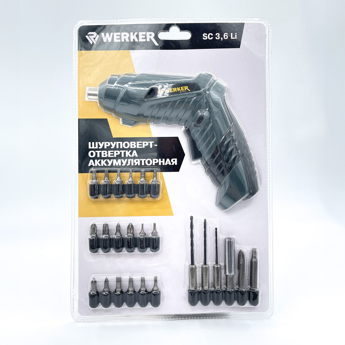 Прокат Аренда Электроотвертка Werker SC 3.6 Li в Минске