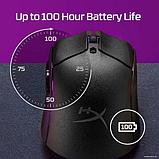 Мышь HyperX Pulsefire Haste 2 Wireless (черный), фото 3