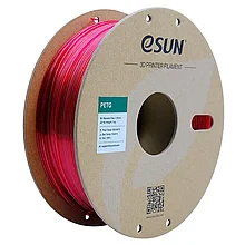 Катушка PETG-пластика ESUN 1.75 мм 1кг., полупрозрачная пурпурно-красная (PETG175T-PP1P1)