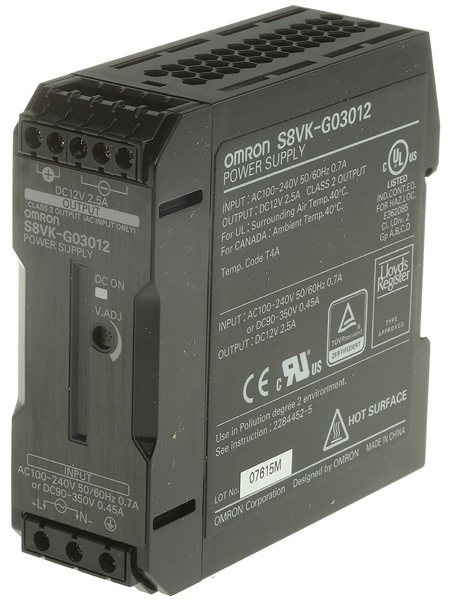 Импульсный источник питания Omron 30 Вт, 12 В