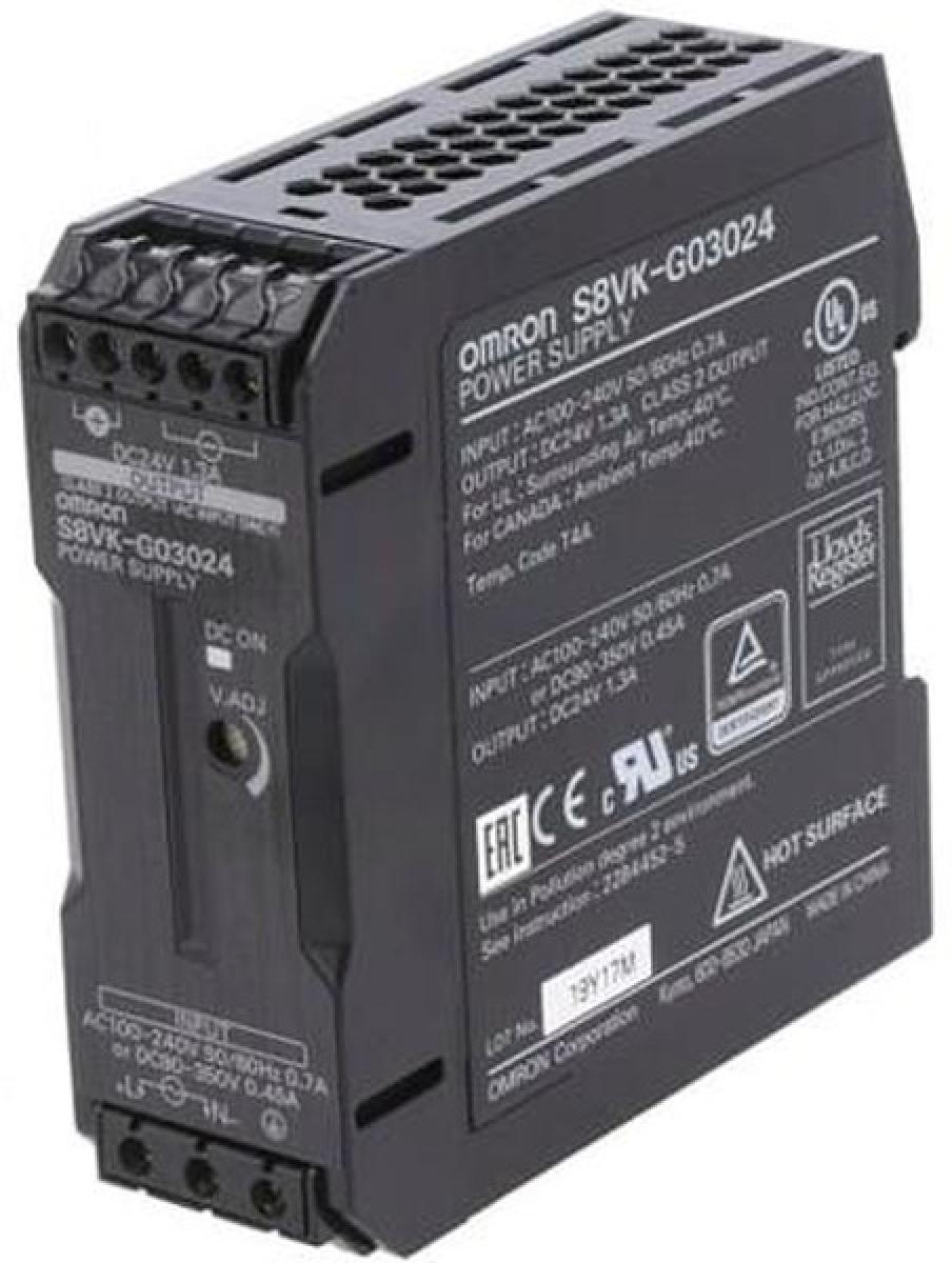 Импульсный источник питания Omron 30 Вт, 24 В