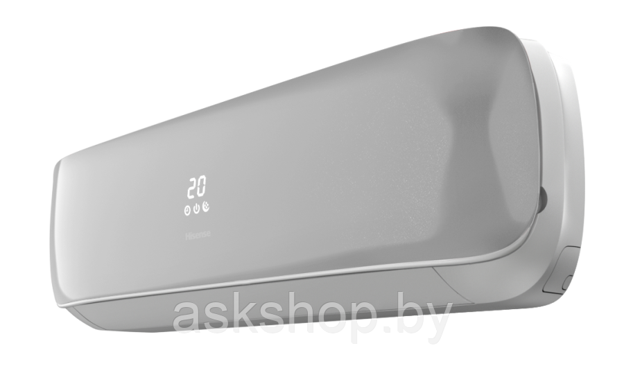 Внутренний настенный блок Hisense серии PREMIUM SILVER FM DC Inverter R32 WI-FI AMS-09UW4RVETG00(S)