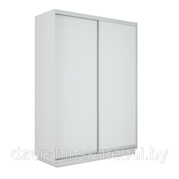 Шкаф-купе Экспресс-2 1200х2400х450 Белый снег (ДСП/ДСП)