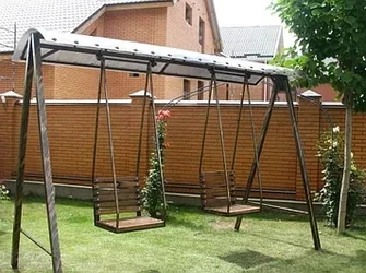 Качели детские уличные