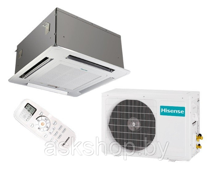 Полупромышленная кассетная сплит-система Hisense серии Heavy Classic AUC-12HR4SAA + AUC-650 | AUW-12H4SV