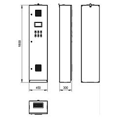 Установка аккумуляторная BS-ELECTRO-5-QS25-400/220-0,7-1-AC8FU5-R15-V02-IP54 a25119