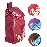 Сумка к тележке (высота 54см  ширина 33см глубина 19см) цвет ассорти