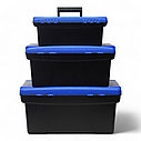 Набор ящиков для инструментов с металлическими замками - 13"+16"+19" (комплект), фото 2