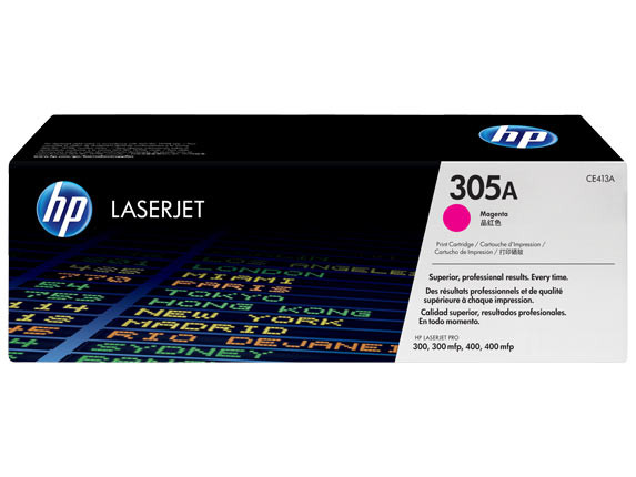 Картридж 305A/ CE413A (для HP Color LaserJet Pro M351/ M357/ M375/ M451/ M475) пурпурный