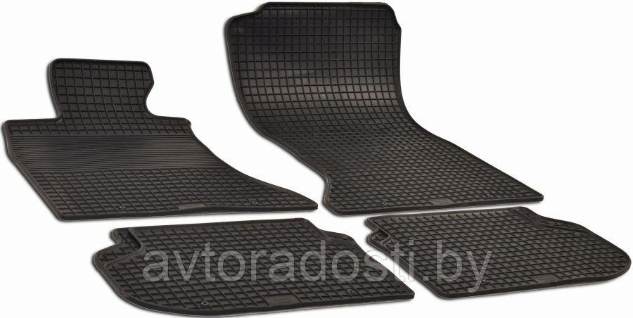 Коврики резиновые для BMW 5 F10 / F11 (2010-2017) / крепление BMW -"липучки" (Gumárny Zubří)