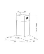 Вытяжка Germes Alt sensor 60см (белый), фото 3