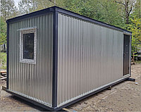 Блок-контейнер (бытовка строительная) БК-1 6,0*2,4*2,5м. Собственное производство.