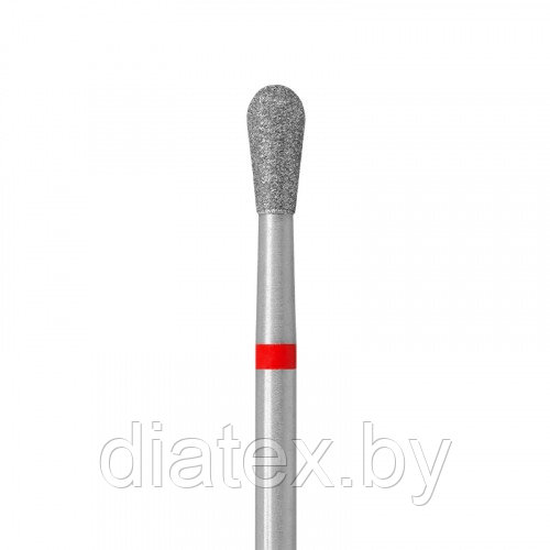 Кристалл, Алмазная фреза (груша), D3,3, L070, мягкая, 856.104.237.070.033