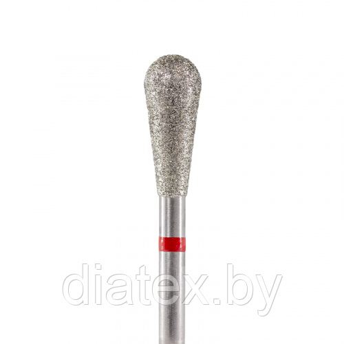 Кристалл, Алмазная фреза (груша), D5, L120, мягкая, 856.104.237.120.050