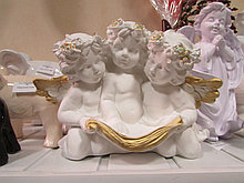 Ангелы сувенир, гипс, 27*15*24 см