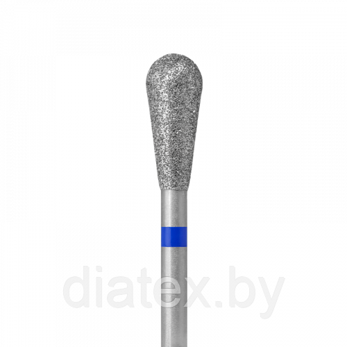 Кристалл, Алмазная фреза (груша), D5, L120, средняя, 866.104.237.120.050