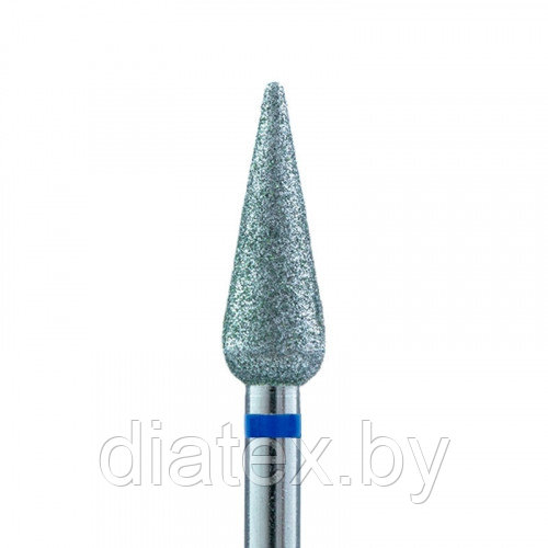 Кристалл, Алмазная фреза (капля закругл.), D4,0, L120, средняя, 866.104.266.120.040