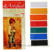 Пластика - полимерная глина набор LAPSI 7 классических цветов 140г Artifact