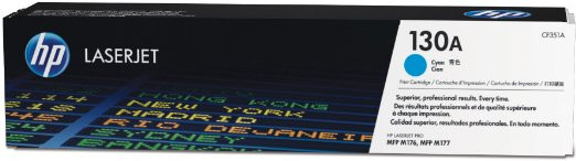 Картридж 130A/ CF351A (для HP Color LaserJet Pro M176/ M177) голубой