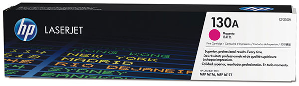 Картридж 130A/ CF353A (для HP Color LaserJet Pro M176/ M177) пурпурный