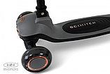Детский самокат-беговел RiverToys HB-603 (графитовый), фото 4