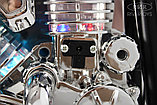 Детский электромотоцикл RiverToys M777ML (голубой), фото 3