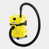 Пылесос Karcher WD 2 Plus 1.628-000.0, фото 4