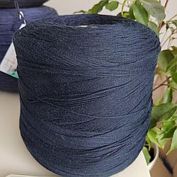 Шнурок Pecci Filati art Kiss and Fly 67% хлопок, 33% полиамид 400м 100г цвет: тёмно-синий