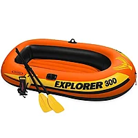 Надувная лодка для детей Intex Explorer 300 211 x 117 x 41 см