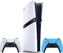 Игровая приставка Sony PlayStation 5 Pro (2 геймпада, белый/звездный синий)