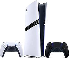 Игровая приставка Sony PlayStation 5 Pro (2 геймпада, белый/черная полночь)