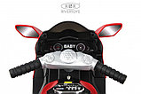 Детский электромотоцикл RiverToys K222AM (красный), фото 3