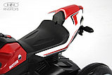 Детский электромотоцикл RiverToys K222AM (красный), фото 5