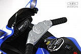 Детский электромотоцикл RiverToys K222AM (синий), фото 3