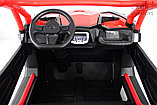 Детский электромобиль RiverToys X707XX (черно-розовый) Buggy Полноприводный, двухместный, фото 4