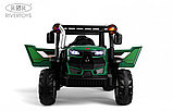 Детский электромобиль RiverToys B222CP (темно-зеленый), фото 4