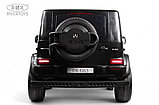 Детский электромобиль RiverToys Mercedes Benz G63 Y777YY (черный глянец) Лицензия Двухместный Полноприводный, фото 2