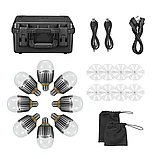 Комплект светодиодных ламп Godox Knowled C7R-K8 с зарядным кейсом, фото 5