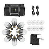 Комплект светодиодных ламп Godox Knowled C10R-K8 в кейсе, фото 5