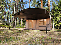 Надувная палатка двухкомнатная 12 м.кв, фото 2