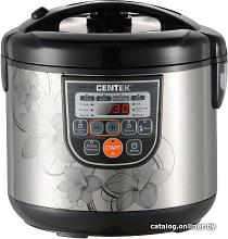 Мультиварка CENTEK CT-1498 (керамика) нержавеющая сталь, черный