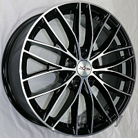 Литой диск X'trike X-130 BK/FP 7.5x18 5x114.3 ET45 DIA66,1