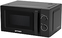 Микроволновая печь OPTIMA MO-2023B (20л, 700Вт,механич.ПУ, ручка д/откр.дверцы, 5 ур.мощн.,чёрная)