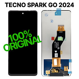 Экран для Tecno Spark GO 2024 Original 100% c тачскрином, черный